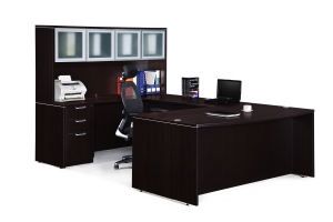 desk office marquis hutch shaped source desks shape